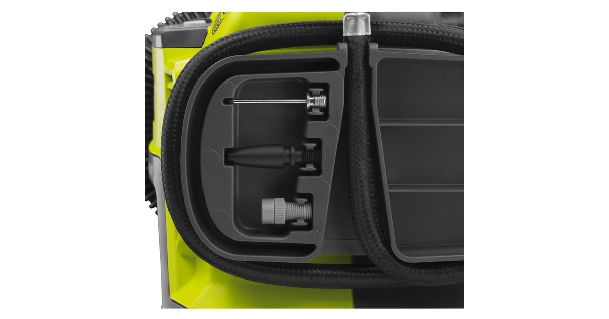 Ryobi Akku-Kompressor R18I-0, 18Volt, Luftpumpe(grün/schwarz, ohne Akku und Ladegerät)