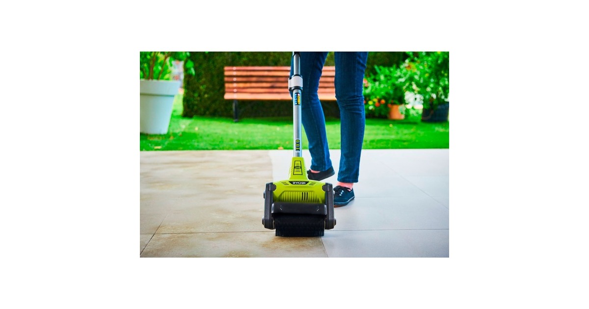 Ryobi Akku-Oberflächenreiniger RY18PCB-0, 18Volt, Hartbodenreiniger(grün/schwarz, ohne Akku und Ladegerät)