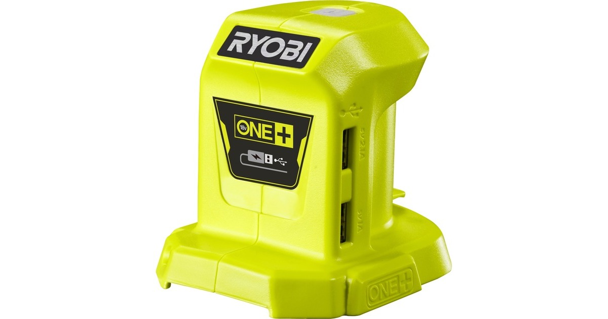 Ryobi Akku-USB Adapter R18USB-0, 18Volt(grün) Ryobi Akku-USB Adapter R18USB-0, 18Volt(grün)