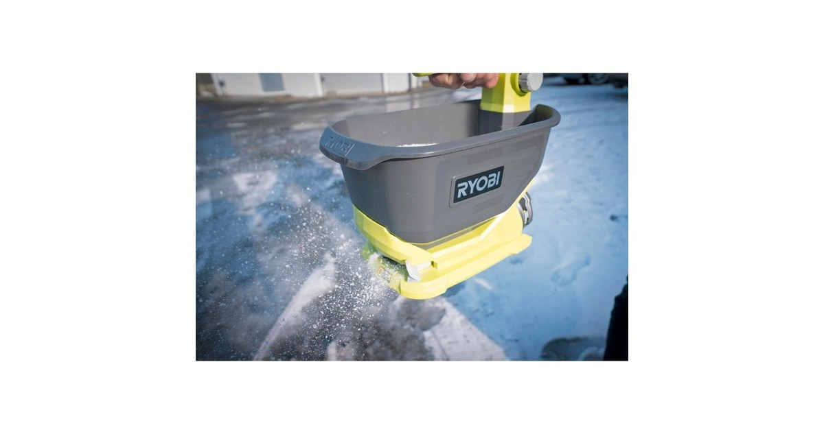 Ryobi Akku-Universal-Streuer OSS1800, 18Volt, Streugerät(grün/schwarz, ohne Akku und Ladegerät)