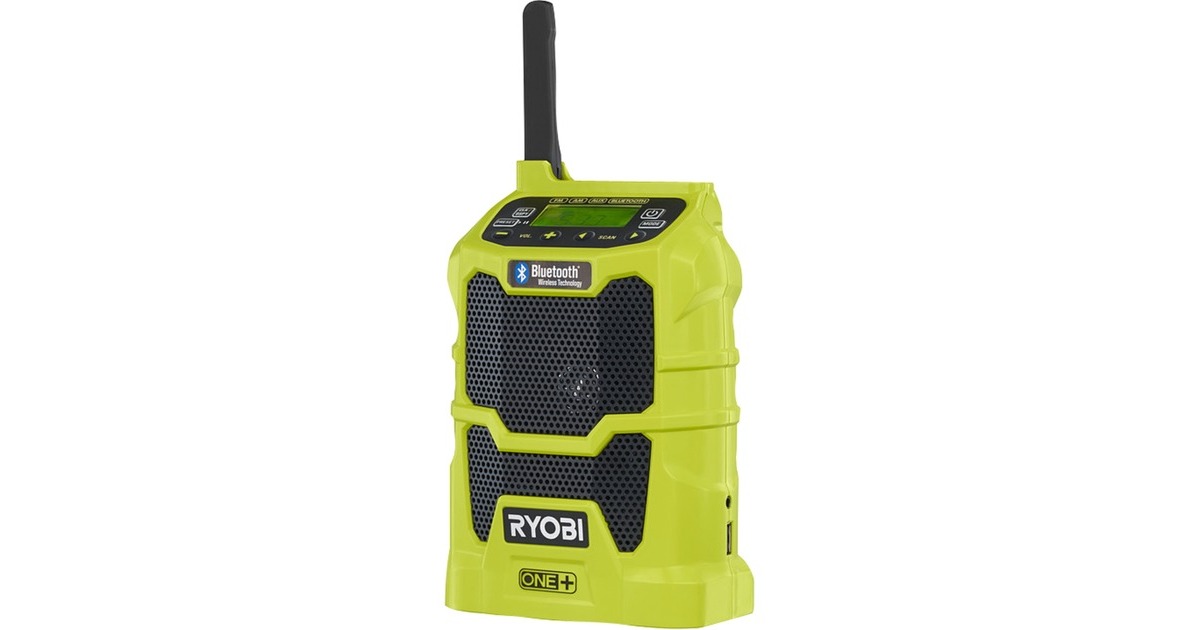 Ryobi Baustellenradio R18R-0(grün, FM, AM) Ryobi Baustellenradio R18R-0(grün, FM, AM)