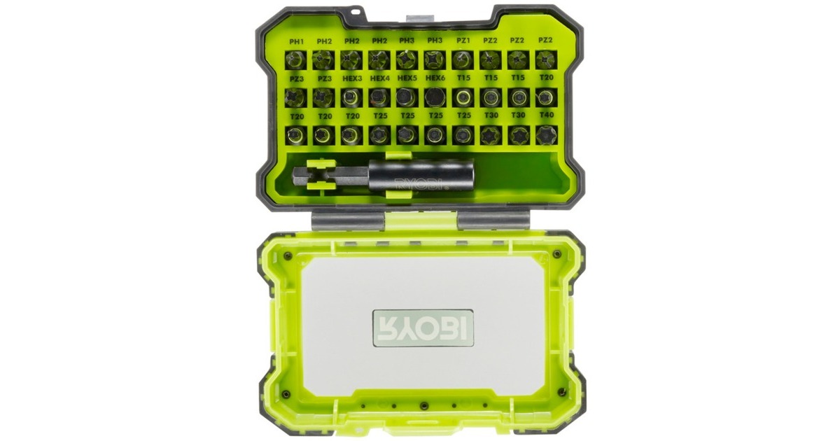 Ryobi Bitset RAK31MSDI, 31-teilig, Bit-Satz(grün)