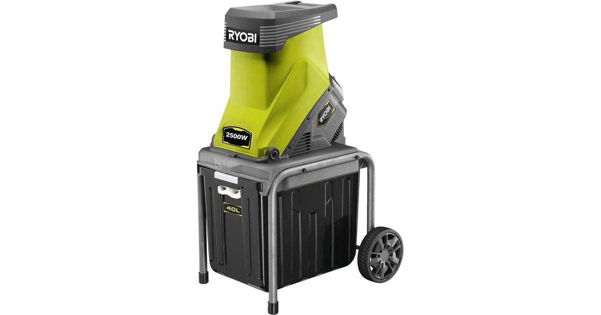 Ryobi Elektro-Häcksler RSH2545B(grün/schwarz, 2.500 Watt)