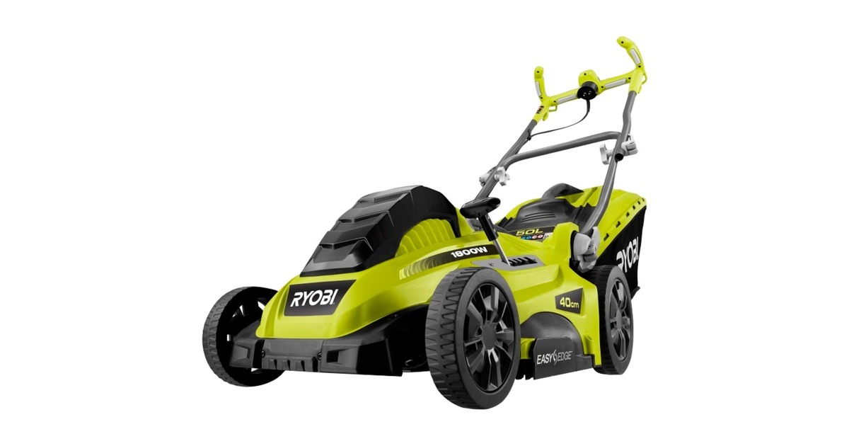 Ryobi Elektro-Rasenmäher RLM18E40H(grün/schwarz, 1.800 Watt) Ryobi Elektro-Rasenmäher RLM18E40H(grün/schwarz, 1.800 Watt)