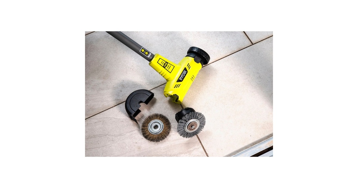 Ryobi Ersatz-Nylonbürste RAC818, Reinigungsbürste(für Akku-Fugenreiniger RY18PCA)