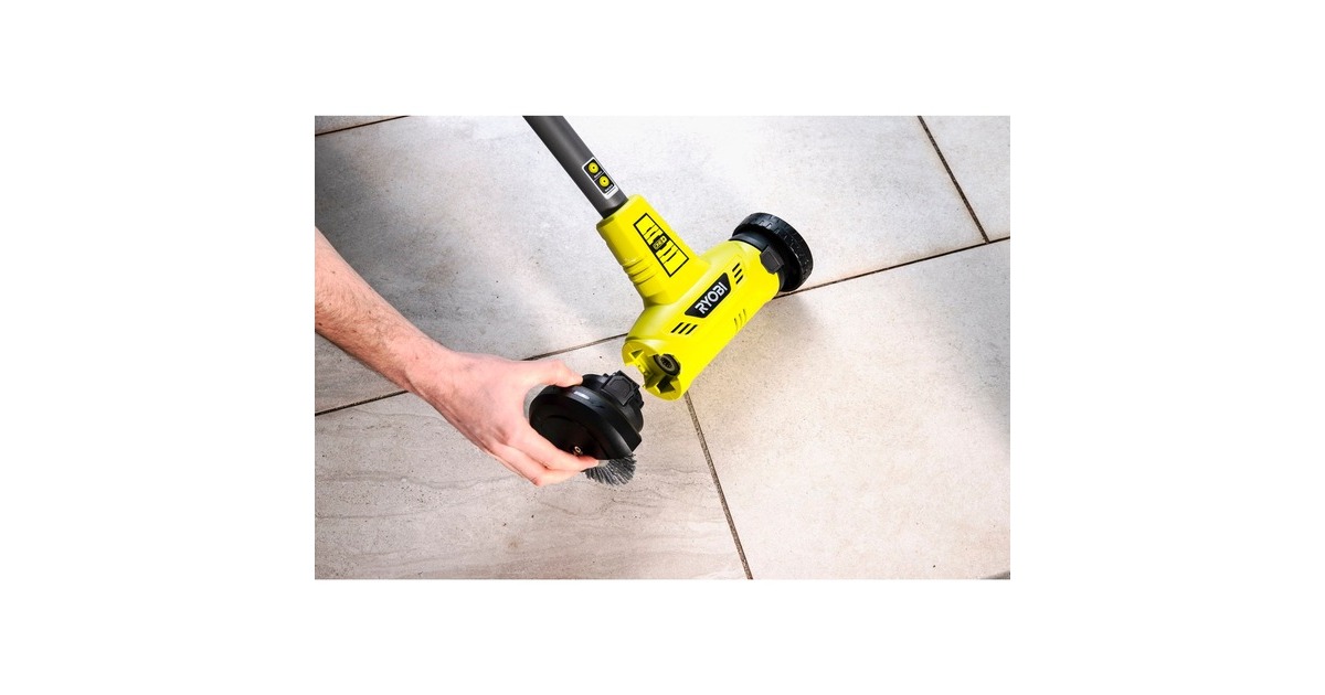 Ryobi Ersatz-Nylonbürste RAC818, Reinigungsbürste(für Akku-Fugenreiniger RY18PCA)