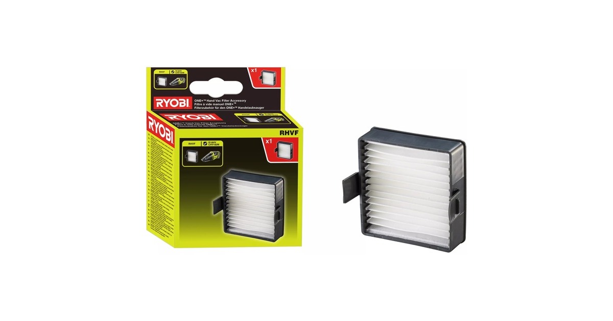 Ryobi Ersatzfilter RHVF für Akku-Handstaubsauger(für R18HV-0 und CHV182M)