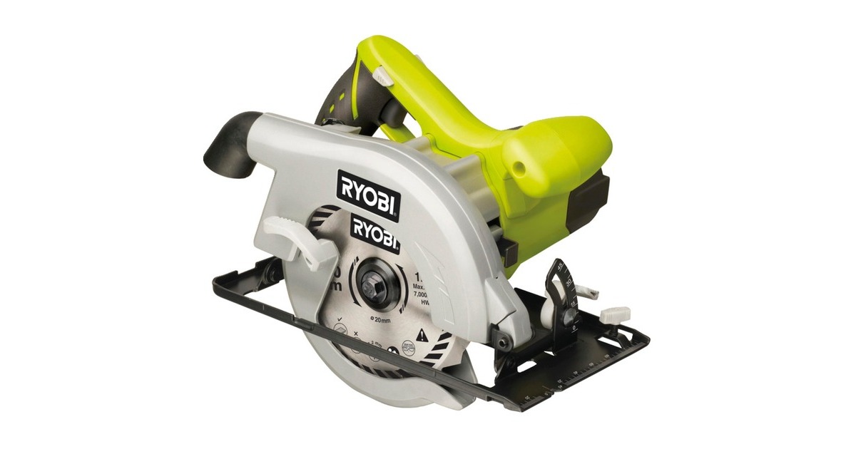 Ryobi Handkreissäge EWS1150RS(grün/schwarz, 1.150 Watt) Ryobi Handkreissäge EWS1150RS(grün/schwarz, 1.150 Watt)