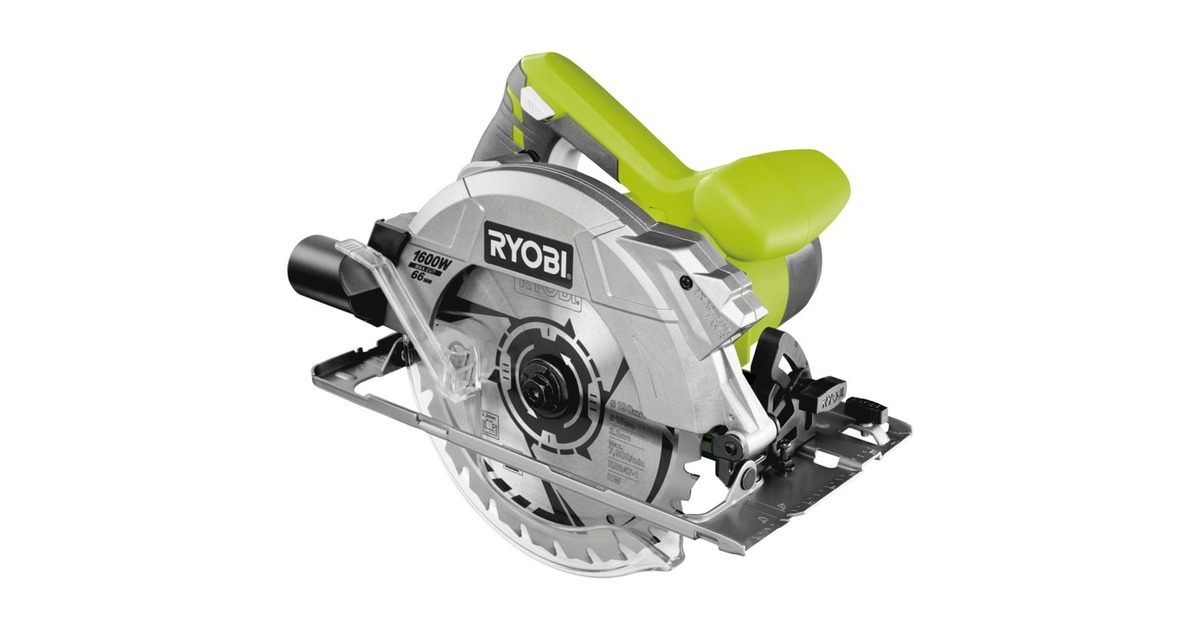 Ryobi Handkreissäge RCS1600-K(grün/schwarz, 1.600 Watt) Ryobi Handkreissäge RCS1600-K(grün/schwarz, 1.600 Watt)