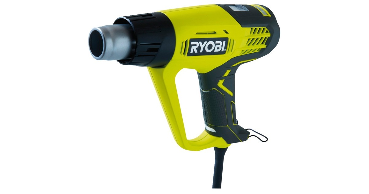 Ryobi Heißluftgebläse EHG2020LCD(grün/schwarz, 2.000 Watt)