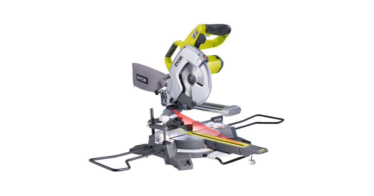 Ryobi Kapp-und Gehrungssäge EMS216L(grün/grau, 1.500 Watt) Ryobi Kapp-und Gehrungssäge EMS216L(grün/grau, 1.500 Watt)
