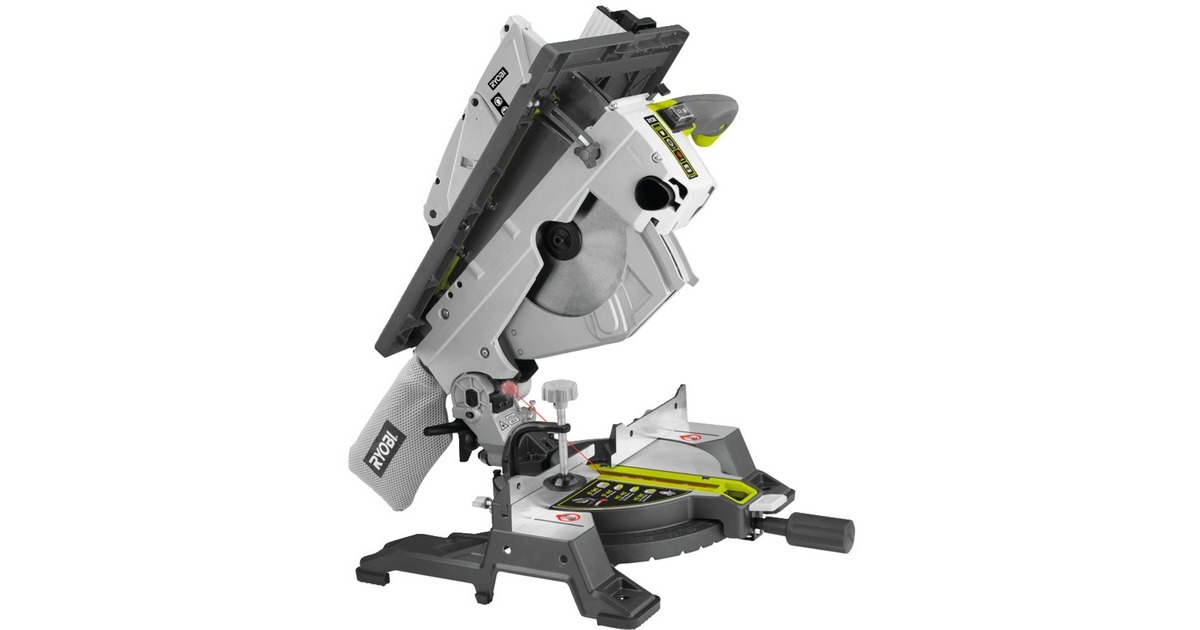 Ryobi Kapp-und Gehrungssäge, Tischkreissäge RTMS1800-G(grün/grau, 1.800 Watt) Ryobi Kapp-und Gehrungssäge, Tischkreissäge RTMS1800-G(grün/grau, 1.800 Watt)