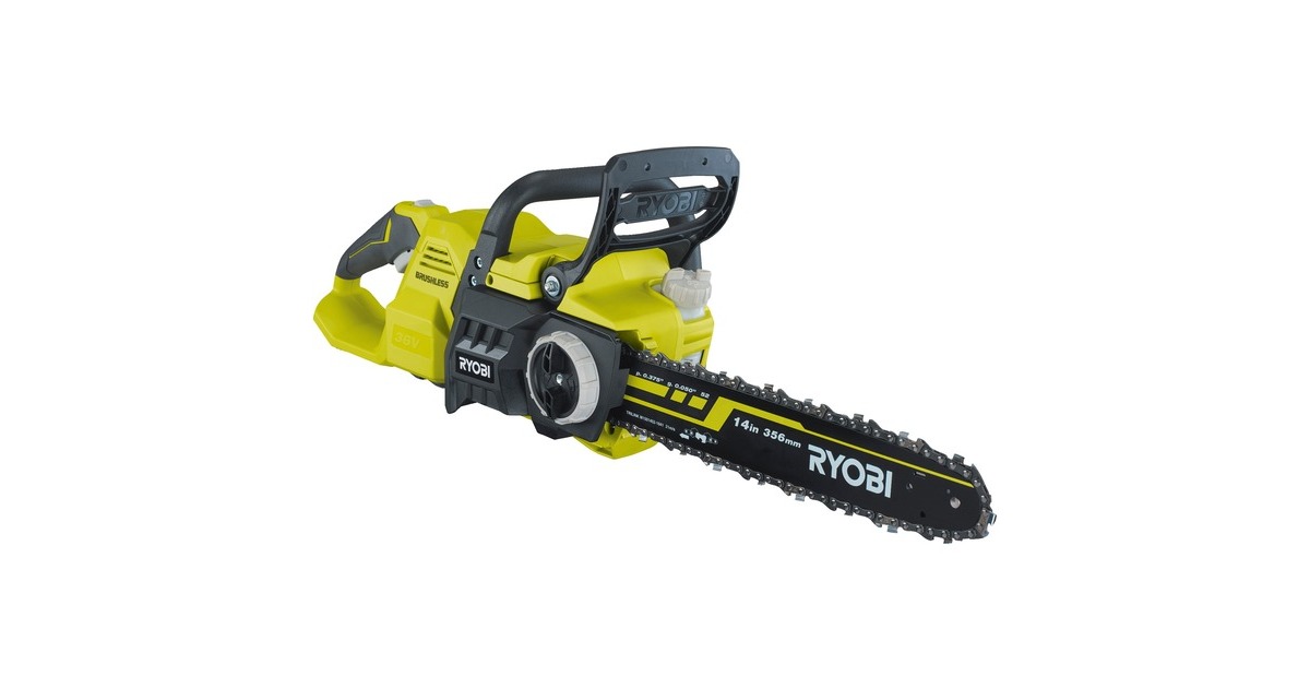 Ryobi MAX POWER Akku-Kettensäge RY36CSX35A-0, 36Volt, Elektro-Kettensäge(grün/schwarz, ohne Akku und Ladegerät) Ryobi MAX POWER Akku-Kettensäge RY36CSX35A-0, 36Volt, Elektro-Kettensäge(grün/schwarz, ohne Akku und Ladegerät)