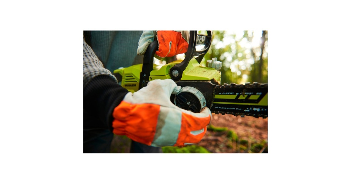 Ryobi MAX POWER Akku-Kettensäge RY36CSX35A-0, 36Volt, Elektro-Kettensäge(grün/schwarz, ohne Akku und Ladegerät)