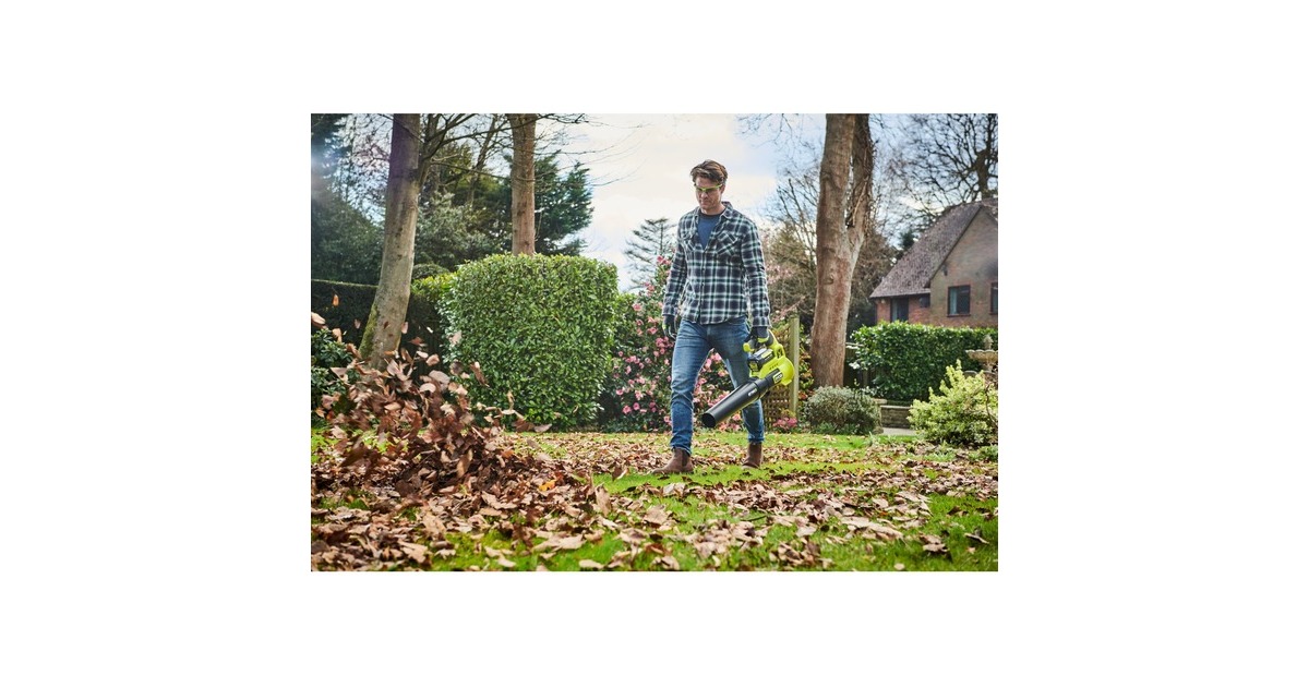 Ryobi MAX POWER Akku-Laubgebläse RY36BLA-0, 36Volt(grün/schwarz, ohne Akku und Ladegerät)
