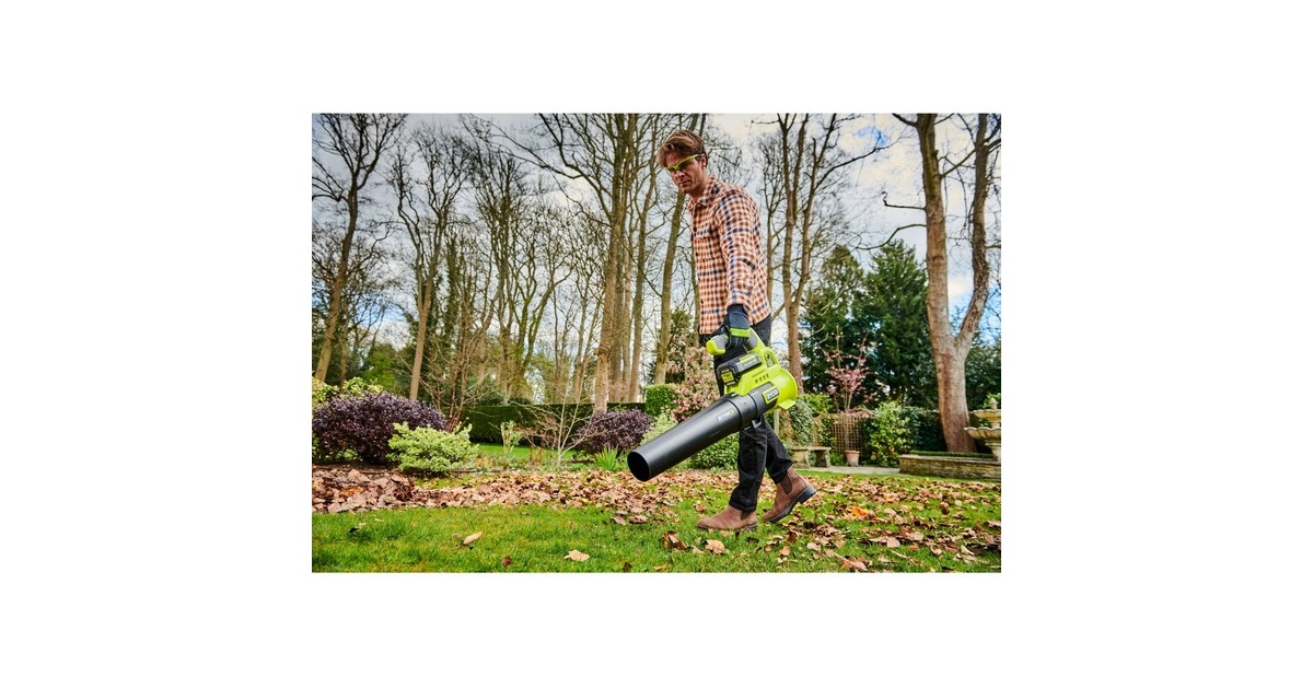 Ryobi MAX POWER Akku-Laubgebläse RY36BLA-0, 36Volt(grün/schwarz, ohne Akku und Ladegerät)