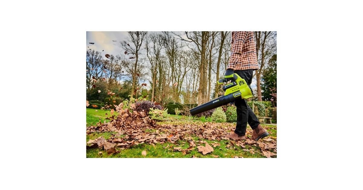Ryobi MAX POWER Akku-Laubgebläse RY36BLA-0, 36Volt(grün/schwarz, ohne Akku und Ladegerät)