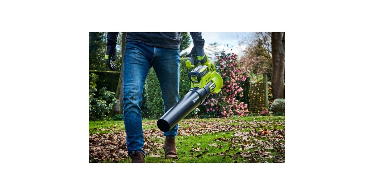 Ryobi MAX POWER Akku-Laubgebläse RY36BLA-0, 36Volt(grün/schwarz, ohne Akku und Ladegerät)