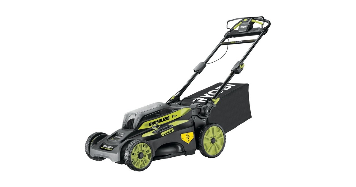 Ryobi MAX POWER Akku-Rasenmäher RY36LMX51A-160, 36Volt(grün/schwarz, Li-Ionen-Akku 6 Ah, Radantrieb) Ryobi MAX POWER Akku-Rasenmäher RY36LMX51A-160, 36Volt(grün/schwarz, Li-Ionen-Akku 6 Ah, Radantrieb)