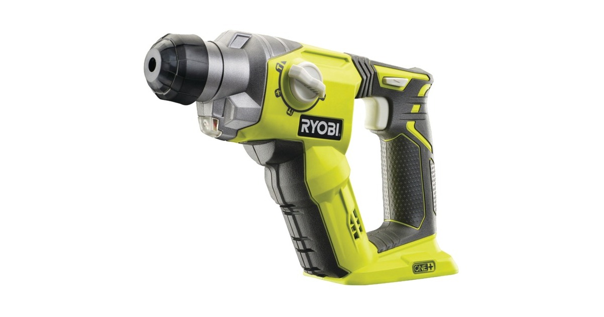 Ryobi ONE+ Akku-Bohrhammer R18SDS-0, 18Volt(grün, ohne Akku und Ladegerät)