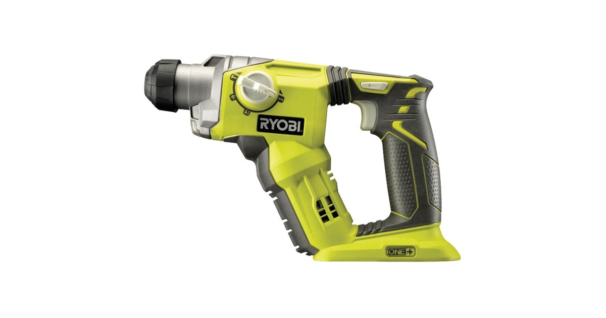 Ryobi ONE+ Akku-Bohrhammer R18SDS-0, 18Volt(grün, ohne Akku und Ladegerät)