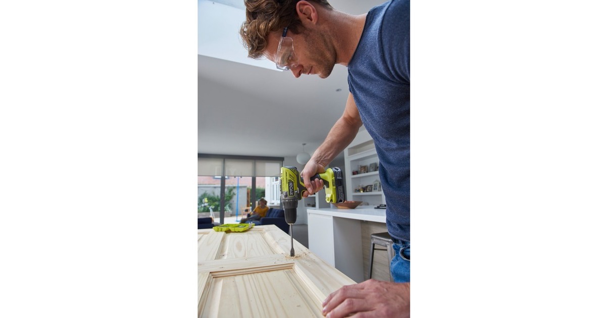 Ryobi ONE+ Akku-Bohrschrauber R18DD3-225S, 18Volt(grün/schwarz, 2x Li-Ionen Akku 2,5Ah)