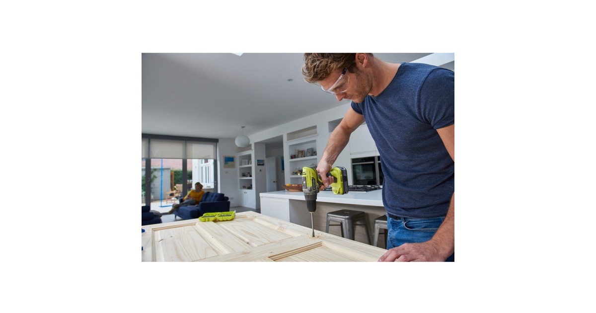 Ryobi ONE+ Akku-Bohrschrauber R18DD3-225S, 18Volt(grün/schwarz, 2x Li-Ionen Akku 2,5Ah)