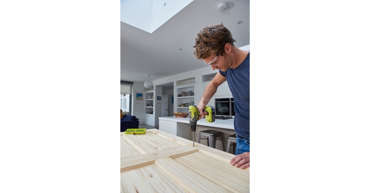 Ryobi ONE+ Akku-Bohrschrauber R18DD3-225S, 18Volt(grün/schwarz, 2x Li-Ionen Akku 2,5Ah)