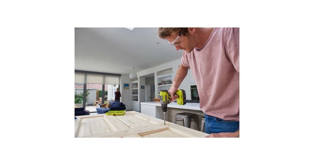 Ryobi ONE+ Akku-Bohrschrauber R18DD5-0, 18Volt(grün/schwarz, ohne Akku und Ladegerät)