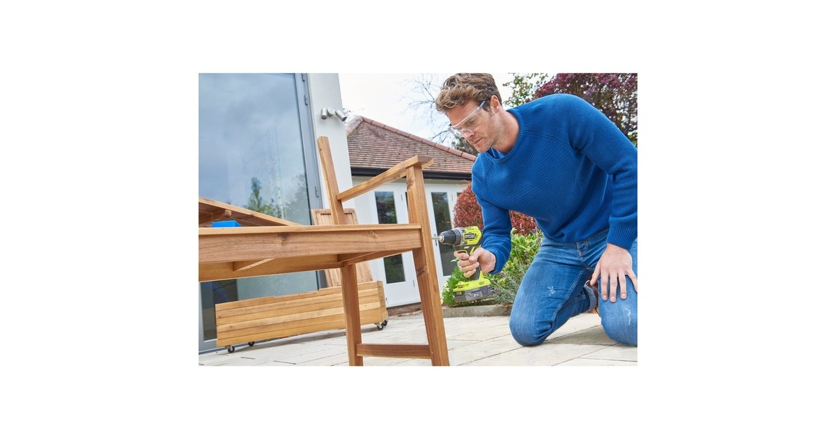 Ryobi ONE+ Akku-Bohrschrauber R18DD5-0, 18Volt(grün/schwarz, ohne Akku und Ladegerät)