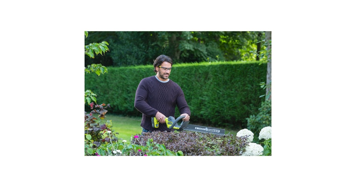 Ryobi ONE+ Akku-Heckenschere RY18HT45A-120, 18Volt(grün/schwarz, Li-Ionen Akku 2,0Ah)