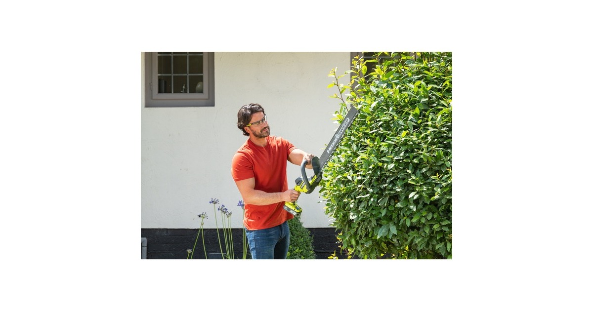 Ryobi ONE+ Akku-Heckenschere RY18HT50A-0, 18Volt(grün/schwarz, ohne Akku und Ladegerät)