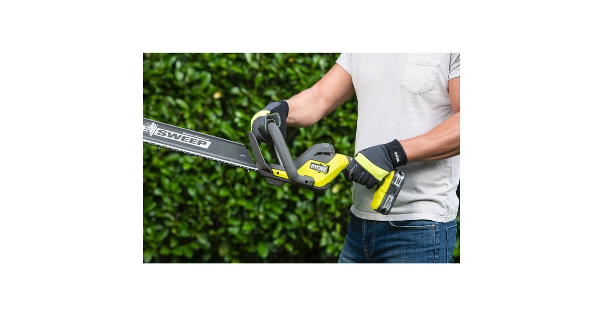 Ryobi ONE+ Akku-Heckenschere RY18HT55A-0, 18Volt(grün/schwarz, ohne Akku und Ladegerät)