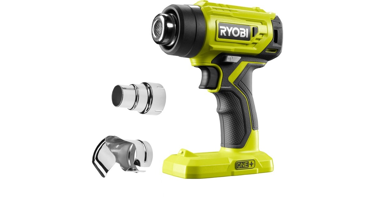 Ryobi ONE+ Akku-Heißluftpistole R18HG-0, 18Volt, Heißluftgebläse(grün/schwarz, ohne Akku und Ladegerät)