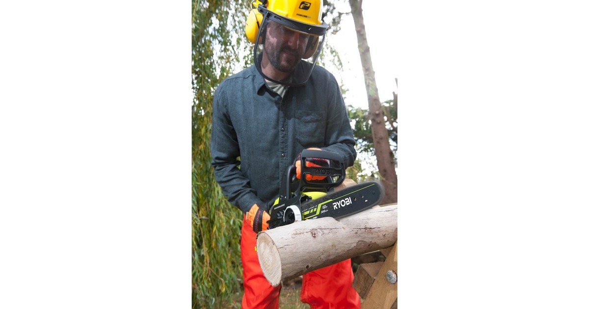 Ryobi ONE+ Akku-Kettensäge OCS1830, 18Volt(grün/schwarz, ohne Akku und Ladegerät)