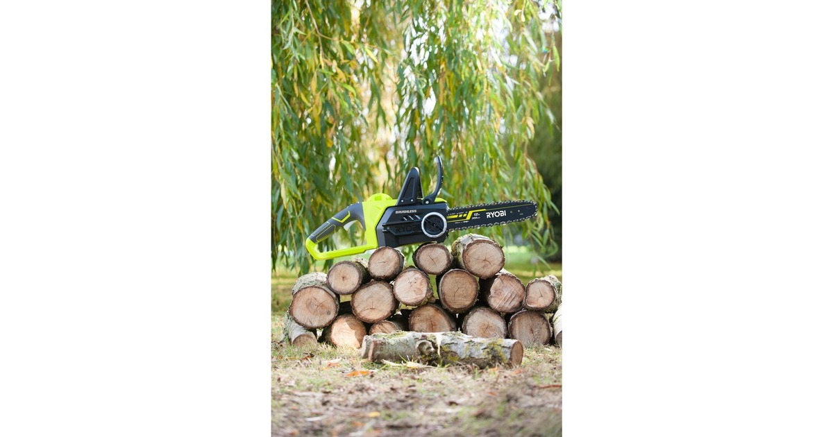 Ryobi ONE+ Akku-Kettensäge OCS1830, 18Volt(grün/schwarz, ohne Akku und Ladegerät)