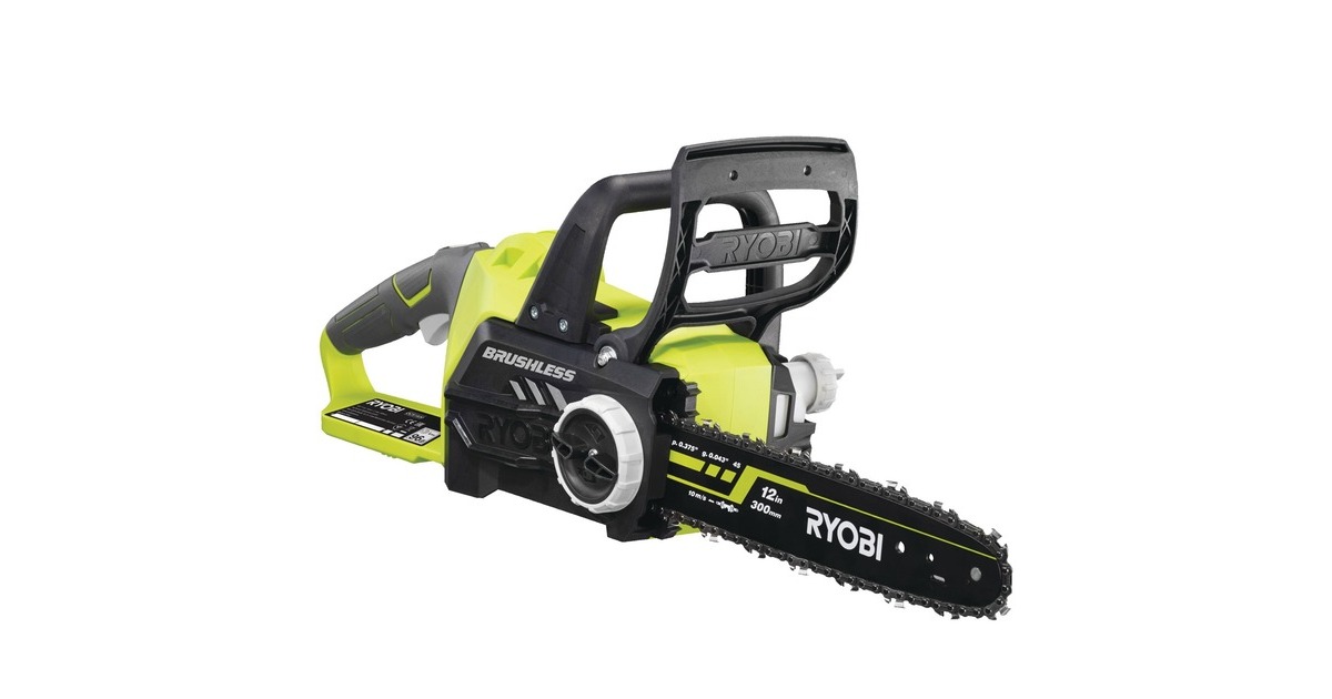 Ryobi ONE+ Akku-Kettensäge RCS1830-140B, 18Volt(grün/schwarz, Li-Ionen Akku 4,0Ah) Ryobi ONE+ Akku-Kettensäge RCS1830-140B, 18Volt(grün/schwarz, Li-Ionen Akku 4,0Ah)