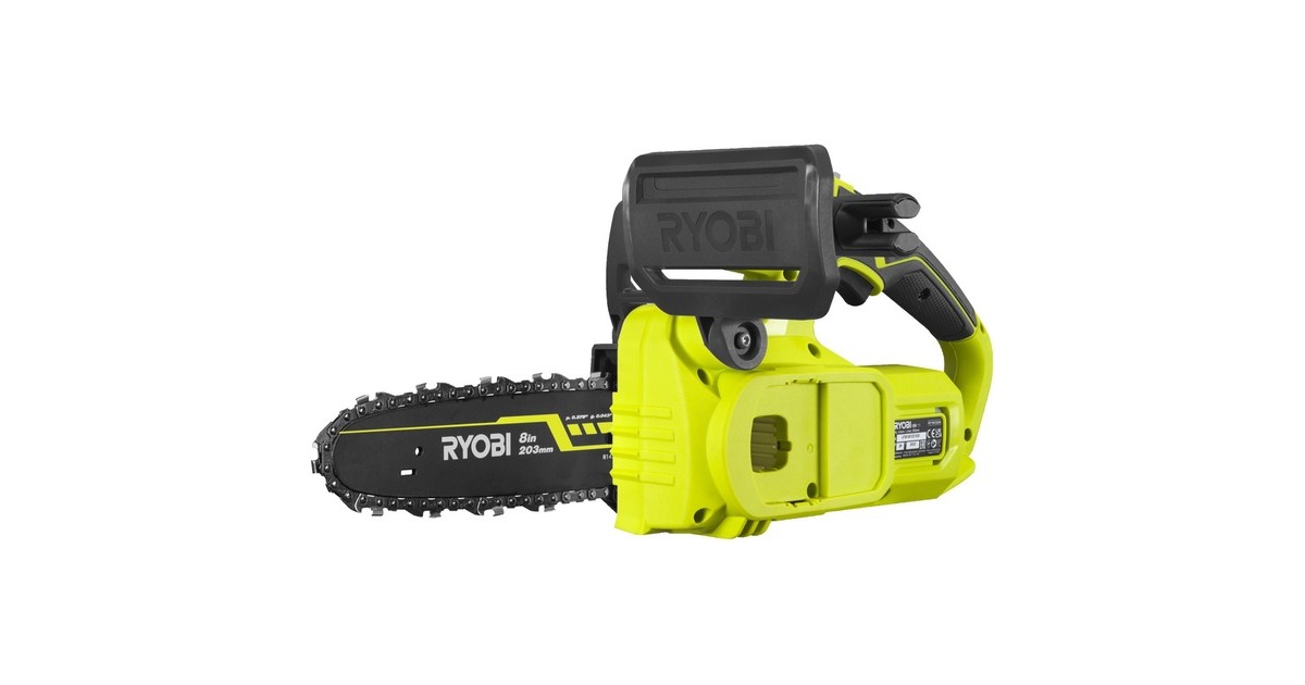 Ryobi ONE+ Akku-Kettensäge RY18CS20A-0, 18Volt(grün/schwarz, ohne Akku und Ladegerät)