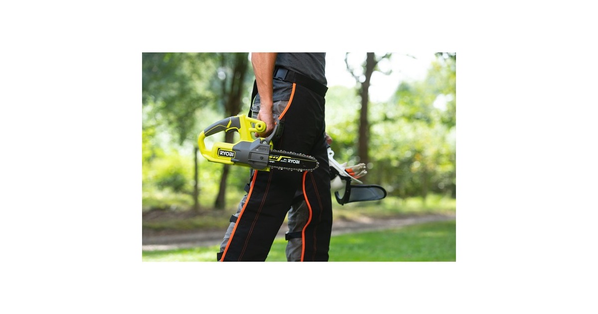 Ryobi ONE+ Akku-Kettensäge RY18CS20A-0, 18Volt(grün/schwarz, ohne Akku und Ladegerät)