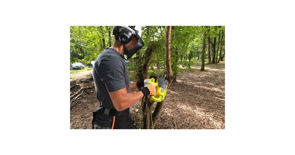 Ryobi ONE+ Akku-Kettensäge RY18CS20A-125, 18Volt(grün/schwarz, Li-Ionen Akku 2,5Ah)