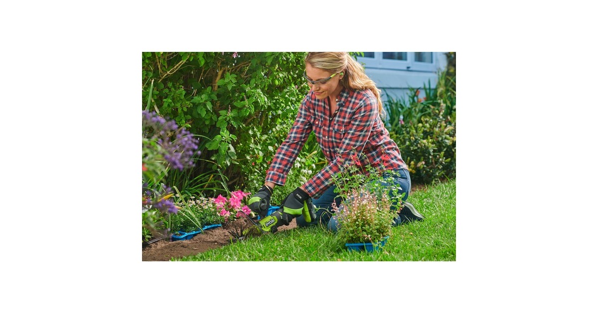 Ryobi ONE+ Akku-Kompakt-Kultivator RY18HCA-0, 18Volt(grün/schwarz, ohne Akku und Ladegerät)