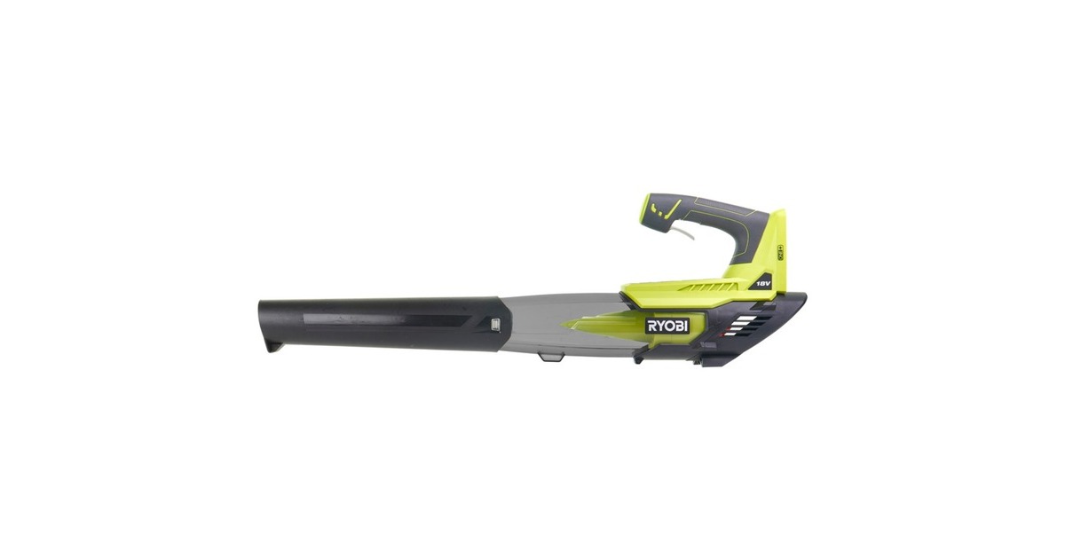 Ryobi ONE+ Akku-Laubgebläse OBL18JB, 18Volt(grün/schwarz, ohne Akku und Ladegerät)
