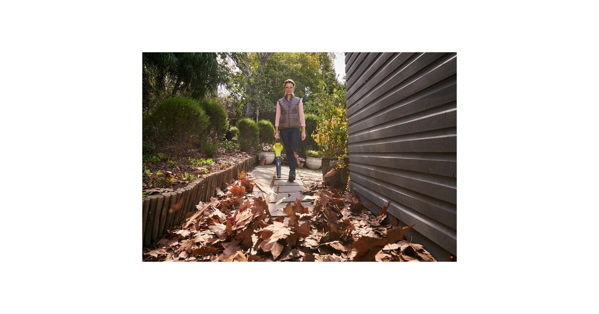 Ryobi ONE+ Akku-Laubgebläse RBL1820S40F, 18Volt(grün/schwarz, ohne Akku und Ladegerät)