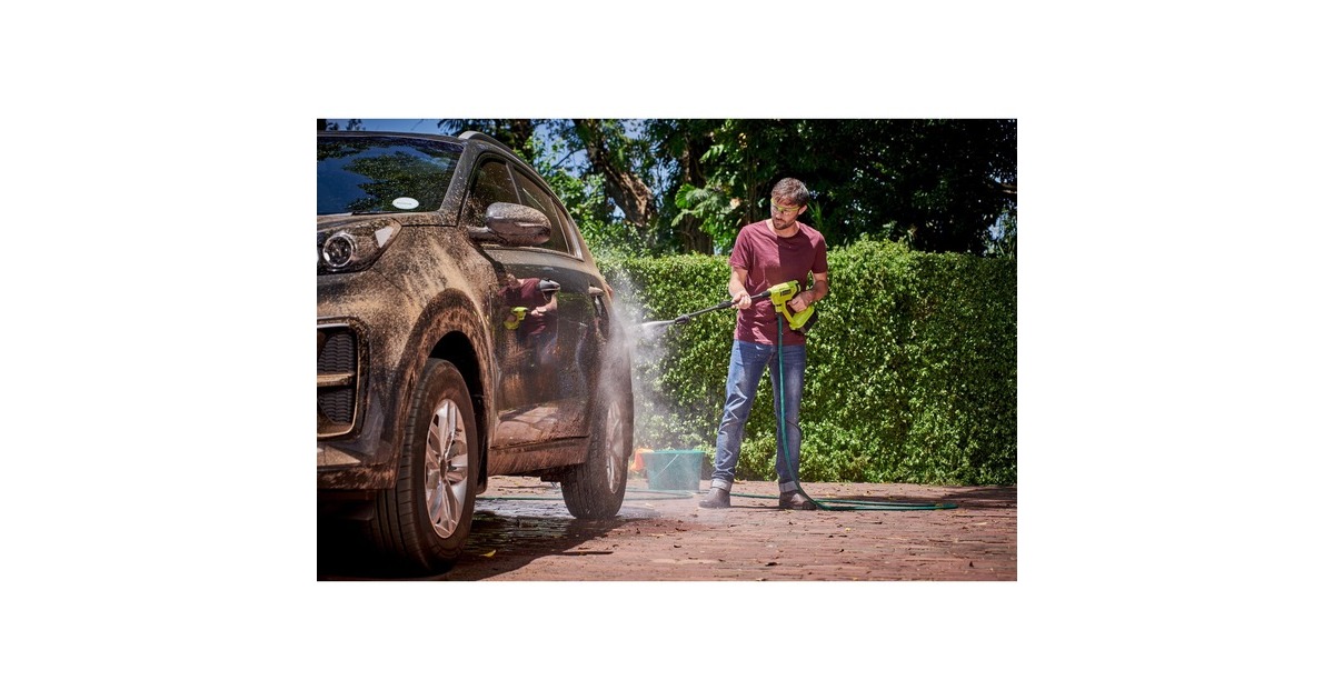 Ryobi ONE+ Akku-Mitteldruckreiniger RY18PW22A-0, 18Volt(grün/schwarz, ohne Akku und Ladegerät)