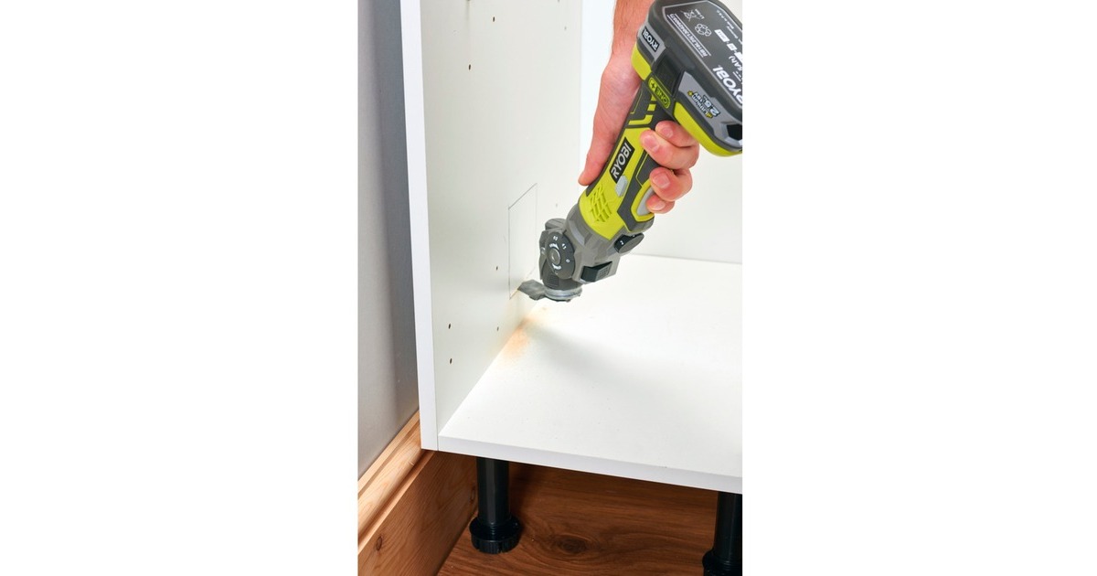 Ryobi ONE+ Akku-Multitool R18MT-0, 18Volt, Multifunktions-Werkzeug(grün/schwarz, ohne Akku und Ladegerät)