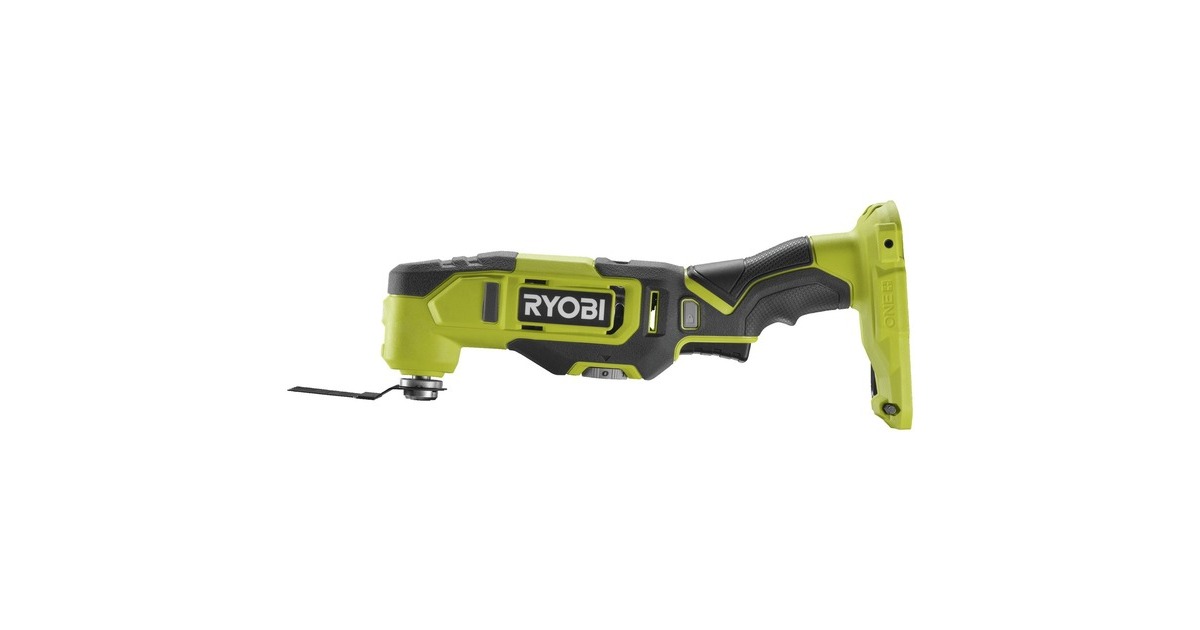 Ryobi ONE+ Akku-Multitool RMT18-0, 18Volt, Multifunktions-Werkzeug(grün/schwarz, ohne Akku und Ladegerät)
