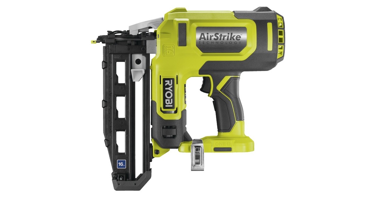 Ryobi ONE+ Akku-Nagler R16GN18-0, 18Volt(grün/schwarz, ohne Akku und Ladegerät) Ryobi ONE+ Akku-Nagler R16GN18-0, 18Volt(grün/schwarz, ohne Akku und Ladegerät)