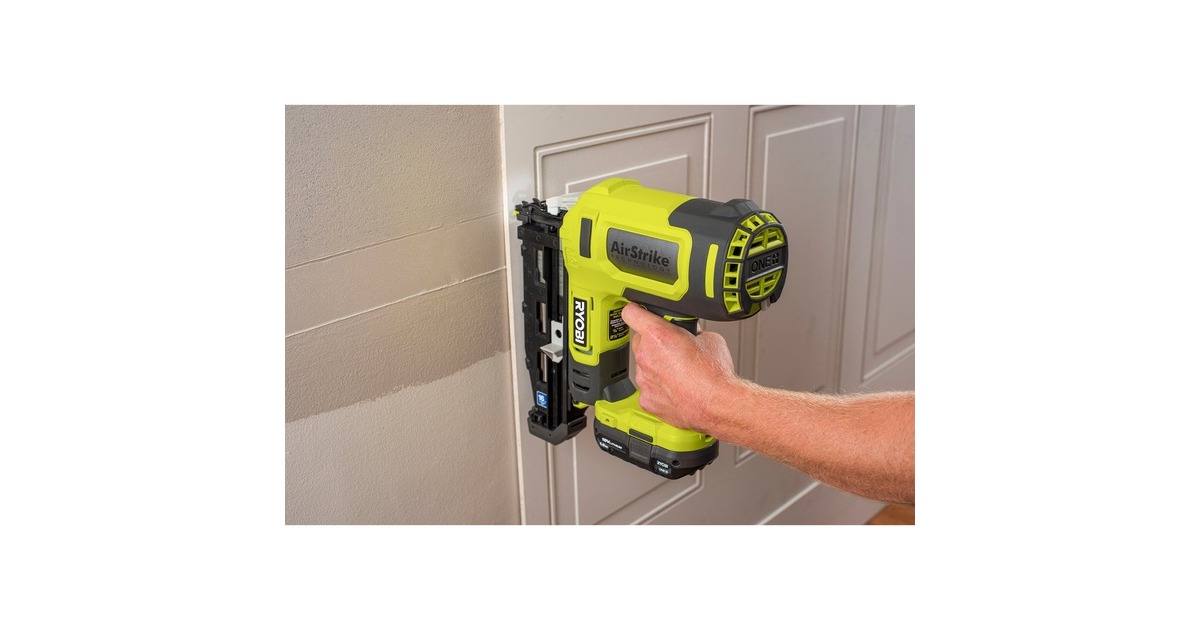 Ryobi ONE+ Akku-Nagler R16GN18-0, 18Volt(grün/schwarz, ohne Akku und Ladegerät)