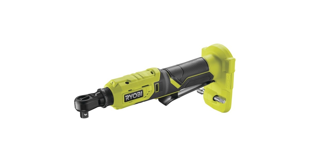 Ryobi ONE+ Akku-Ratschenschrauber R18RW2-0, 18Volt, Schlagschrauber(grün/schwarz, ohne Akku und Ladegerät)