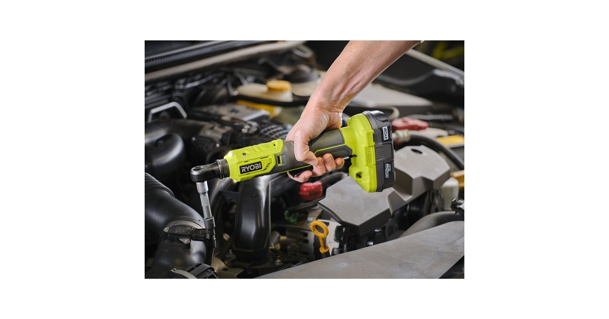 Ryobi ONE+ Akku-Ratschenschrauber R18RW2-0, 18Volt, Schlagschrauber(grün/schwarz, ohne Akku und Ladegerät)